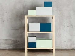 Lundia System 1 låda, grå