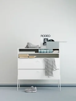 Lundia System 1 låda, grå