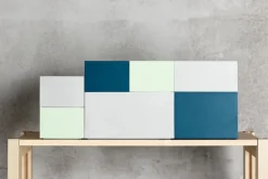 Lundia System 3 låda, grå