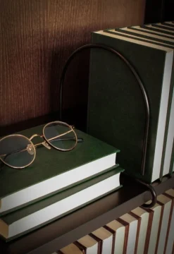 Lundia Trådbokstöd, runt, svart