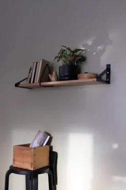 Lundia Trådbokstöd, triangel, svart