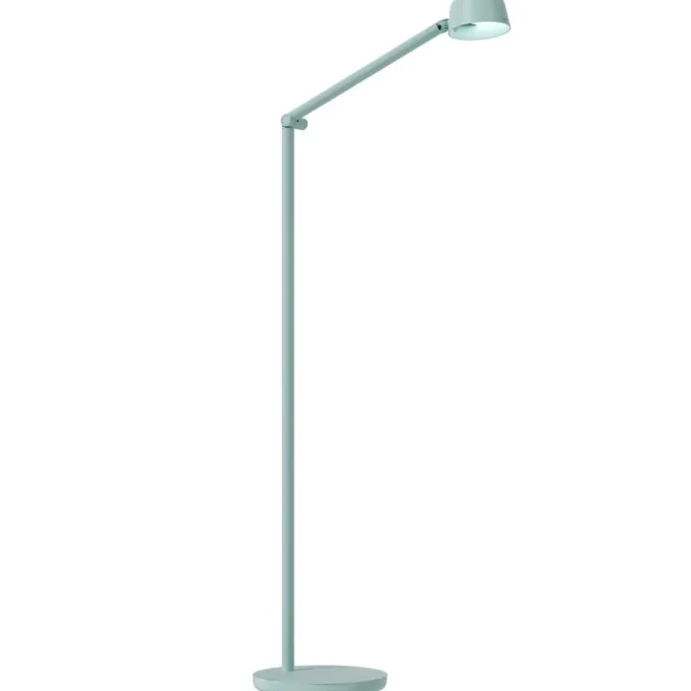 Luxo Motus Floor-2 golvlampa, silk teal
