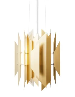 LYFA Divan 2 taklampa, 400 mm, mässing