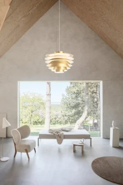 LYFA Mosaik golvlampa, vit