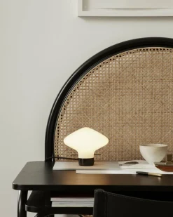 LYFA Repose bordslampa 175, opal - svart