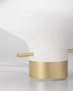 LYFA Repose bordslampa 175, opal - mässing