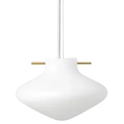 LYFA Repose pendel 175, opal - mässing