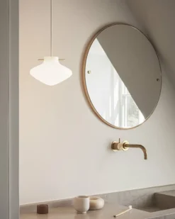 LYFA Repose pendel 175, opal - mässing