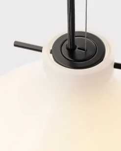 LYFA Repose pendel 260, opal - svart