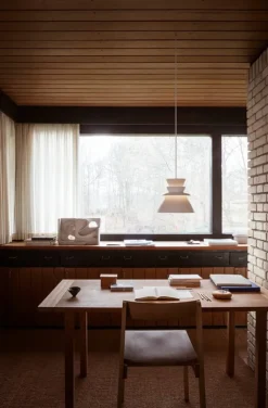 LYFA Sundowner pendellampa 250, vit