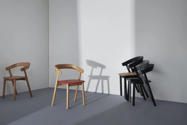 Made by Choice Nude stol, ek