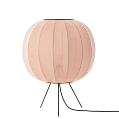 Made By Hand Knit-Wit golvlampa, 45 cm, låg, sandsten