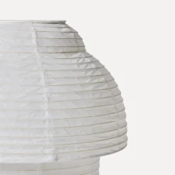 Made By Hand Papier Double bordslampa, 30 cm, vit