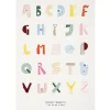 MADO Alphabet Spaghetti poster, 50 x 70 cm, flerfärgad