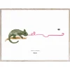 MADO Charlie the Chameleon poster, 40 x 30 cm
