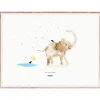 MADO Ellie the Elephant poster 40 x 30 cm