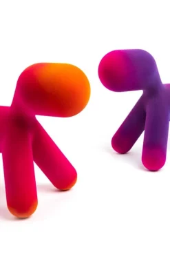 Magis Puppy, M, fuchsia - orange sammet