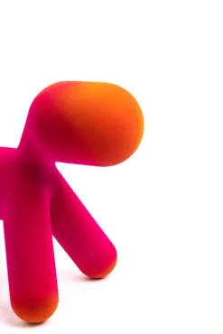 Magis Puppy, M, fuchsia - orange sammet