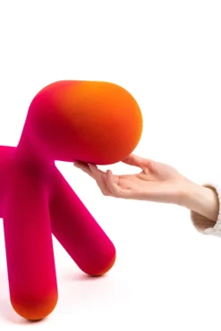 Magis Puppy, S, fuchsia - orange sammet