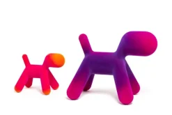 Magis Puppy, S, fuchsia - orange sammet