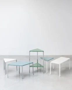 Magis Tambour lågt bord, 44 cm, vit