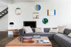 Magis Vitrail rund spegel 50 x 50 cm, grön