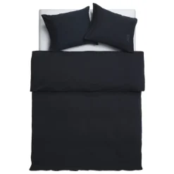 Magniberg Nude Jersey påslakanset, tvättad svart