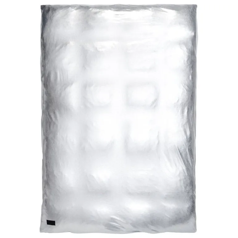 Magniberg Nude Metallic Jersey påslakan, 150 x 210 cm, silver