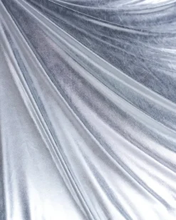 Magniberg Nude Metallic Jersey påslakan, 150 x 210 cm, silver