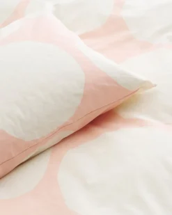 Marimekko Kivet örngott, 50 x 60 cm, rosa - vit