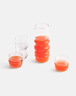 Marimekko Sukat Makkaralla glas, 2-pack, klar