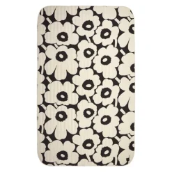 Marimekko Unikko bäddöverkast, 160 x 260 cm, kolgrå - off-white