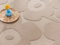 Marimekko Unikko matta, ljusbeige