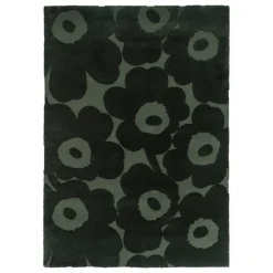 Marimekko Unikko matta, mörkgrön