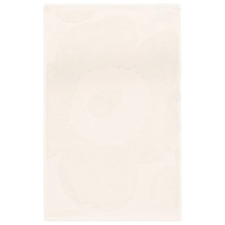 Marimekko Unikko Solid gästhandduk, 32 x 50 cm, elfenbensvit