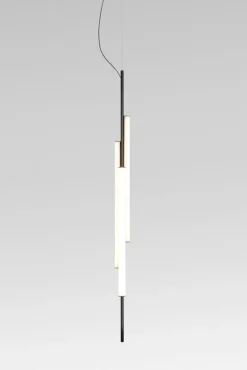 Marset Ambrosia V 130 pendellampa, med sladd, svart