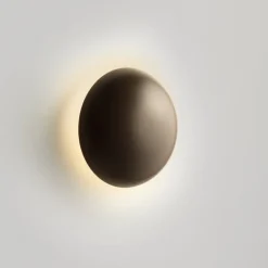 Marset Babila 28 vägglampa, brun