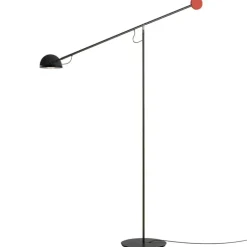 Marset Copernica P golvlampa, röd - svart