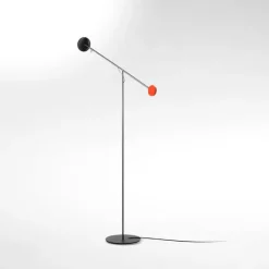 Marset Copernica P golvlampa, röd - svart