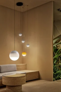 Marset Dipping Light 40 pendellampa, vit