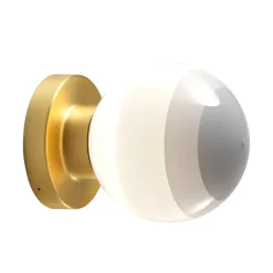 Marset Dipping Light A2-13 vägglampa, vit - mässing