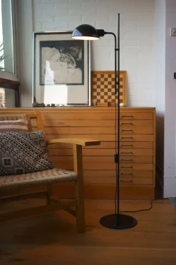 Marset Funiculí golvlampa, svart