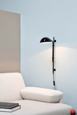 Marset Funiculi A vägglampa, terrakotta