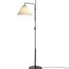 Marset Funiculi Fabric golvlampa, svart - sand