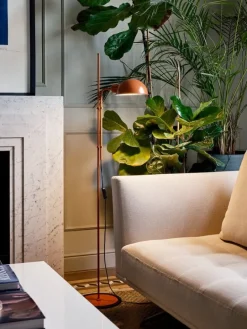 Marset Funiculi golvlampa, terrakotta