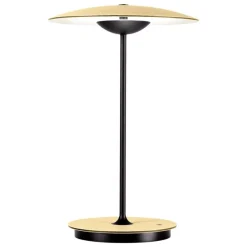 Marset Ginger 20 M bordslampa, borstad mässing - vit