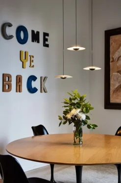 Marset Ginger 20 pendellampa, ek - vit