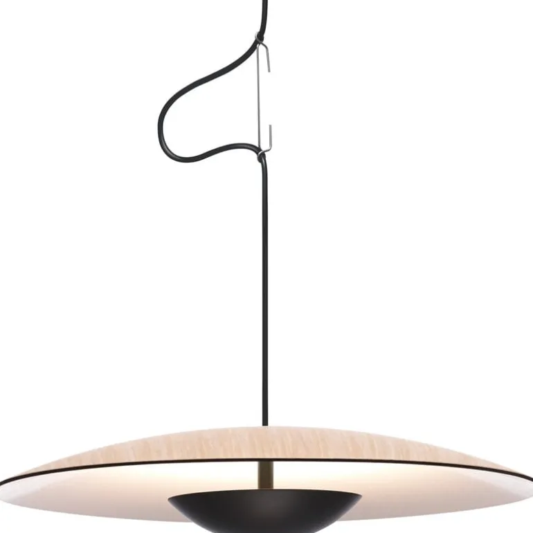 Marset Ginger 42 taklampa, ek - vit