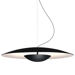 Marset Ginger 60 taklampa, svart - vit