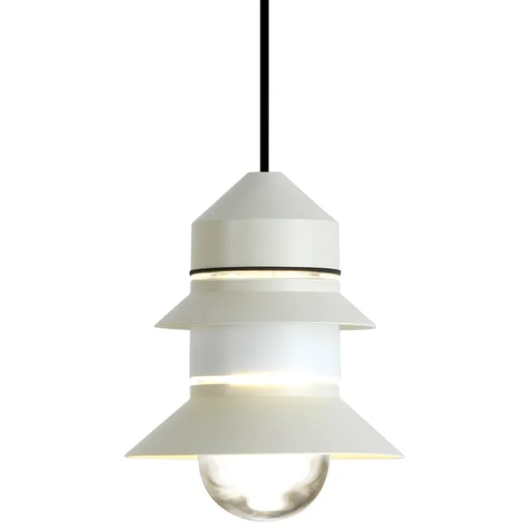 Marset Santorini pendellampa, IP20, naturvit